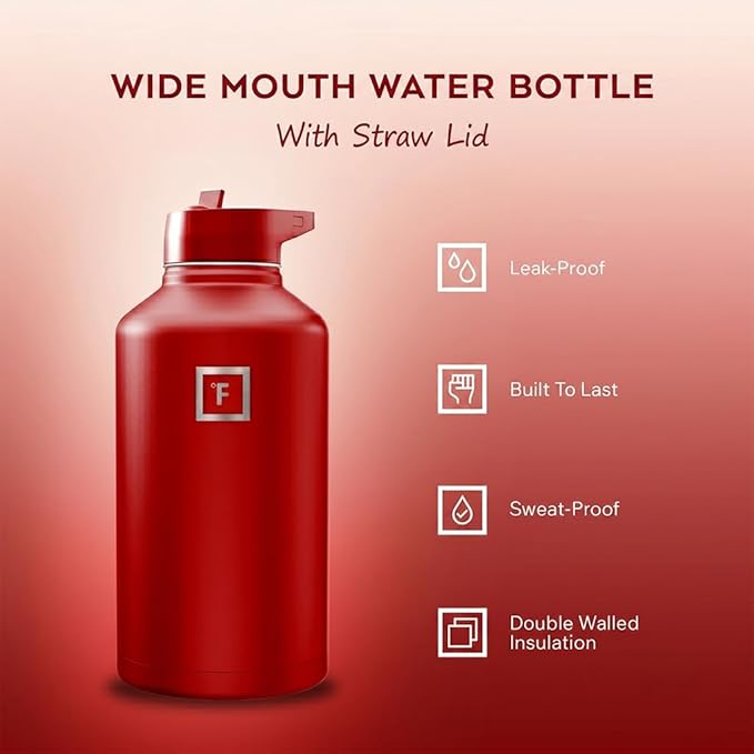 IRON °FLASK Camping & Hiking Hydration Flask - Image 2