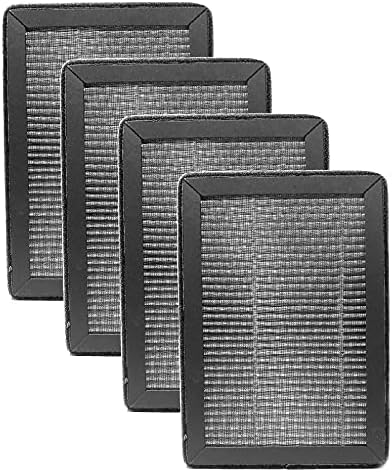 Nispira True HEPA Replacement Filter Compatible with Levoit LV-H128 Air Purifier Part LV-H128-RF. 4 Packs