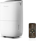 Energy Star Smart Dehumidifier for Home, Bedroom- 2000 Sq.Ft Max 35Pints Dehumidifier, 37 dB Ultra Quiet, Powerful Moisture Removal, Auto Defrost, Child Lock, Reusable Air Filter