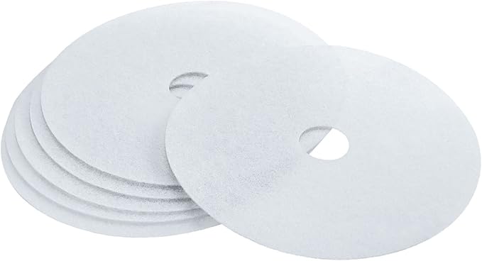 MECCANIXITY Universal Cloth Dryer Exhaust Filter, Cotton 240x38mm White for Clothes Dryer Filter Replacement Pack of 6