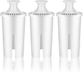 Water Filter Replacement Fit for Brita Filter, Pitchers, New Upgraded Filter to Reduce TDS, Chlorine etc., 3PCS Replacement Filters Compatible with Brita Classic, OB03, Mavea 107007 35557