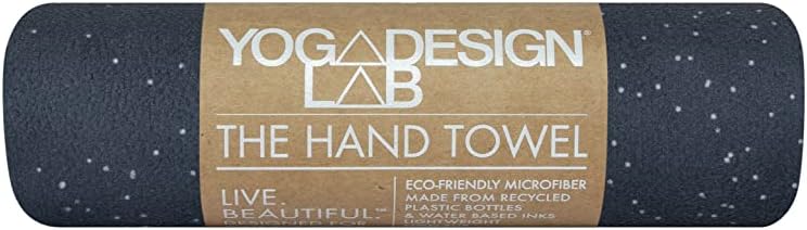 Yoga Design LAB | The Hand Towel | Premium Non Slip Hand Towel | Designed in Bali | Colorful Eco Printed + Quick Dry + Soft | Hot Yoga, Bikram, Ashtanga, Sport, Barre, Travel (Celestial)-FlexoryFit