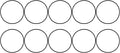 10-pack Water Filter O-rings, 5.51 Inch Sealing Gaskets by Unknown