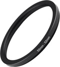 58mm to 52mm Step Up Ring Filter Adapter Black Metal Step up Adapter Rings by Unknown