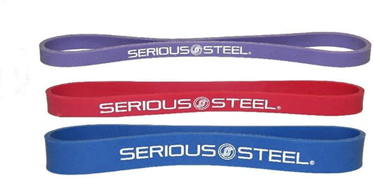 Serious Steel Fitness 12 inch Resistance Band - Deadlift & Hip Band for Glute Activation & Dynamic Warm Up-FlexoryFit