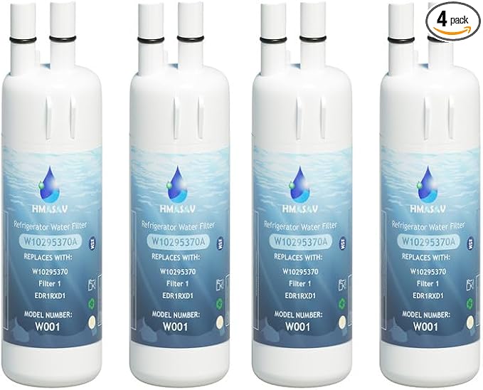 W10295370A water filter replacement, Compatible by HMASAV