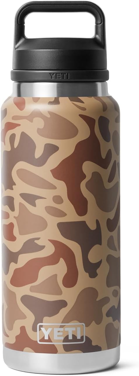 YETI Rambler 36 oz Bottle, Vacuum Insulated, Leakproof, Stainless Steel with Chug Cap