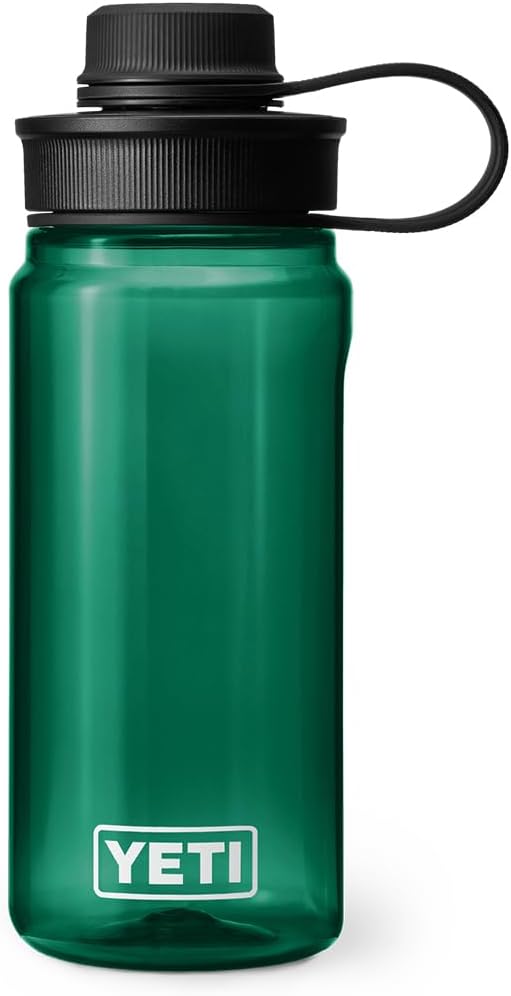 YETI Yonder Water Bottle with Yonder Tether Cap, Lightweight, Leakproof and BPA-Free