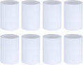 YYKBZ 8 Pcs Faucet Water Filter Replacement Cartridges – PP Cotton Sink Filters, Remove Chlorine, Fluoride, Heavy Metals, Improves Taste, Fits Most Faucet Extenders, for Kitchen & Bathroom