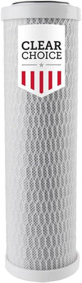 Clear Choice Sediment Water Filter 1 Micron 10 x 2.50" Water Filter Cartridge Replacement 10 inch RO System 255382-43 CB1-10, 1-Pk
