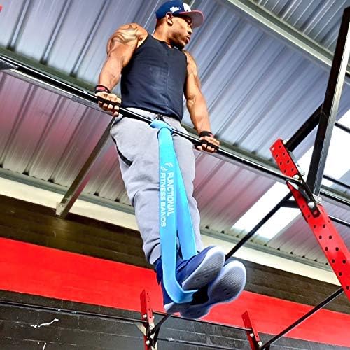 Functional Fitness Pull Up Assist Resistance Bands | Heavy Duty Exercise Bands for Powerlifting, Mobility, and Stretching | Travel Friendly Resistance Bands for Workout-FlexoryFit