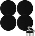 Charcoal Filters for Kitchen Compost Bin, 4 Pack Compost Filters for Countertop by YFANITI
