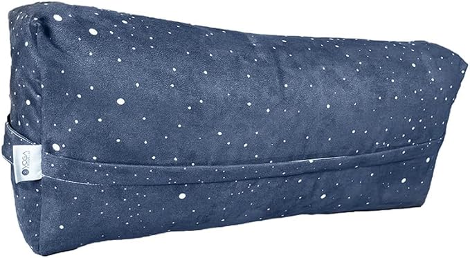 YOGA DESIGN LAB | The Yoga Bolster | Comfortable, Supportive Eco-Friendly Luxury Yoga Cushion | Recycled Plastic Bottle Microfiber | Natural Cotton, Foam Filling (Celestial)-FlexoryFit