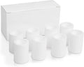 8 Pcs Faucet Filter Purifier Replacement for Kitchen Sink/Bathroom Sink PP Cotton for Faucet Extender Strong Filter Improve Water Conditions Removes Chlorine Fluoride Heavy Metal