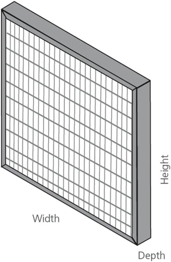 24x24x4 Mini-Pleat Synthetic Panel Air Filter – 4” – Box Plastic Frame – MERV - Image 5
