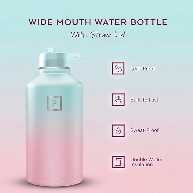 IRON °FLASK Camping & Hiking Hydration Flask - Image 2