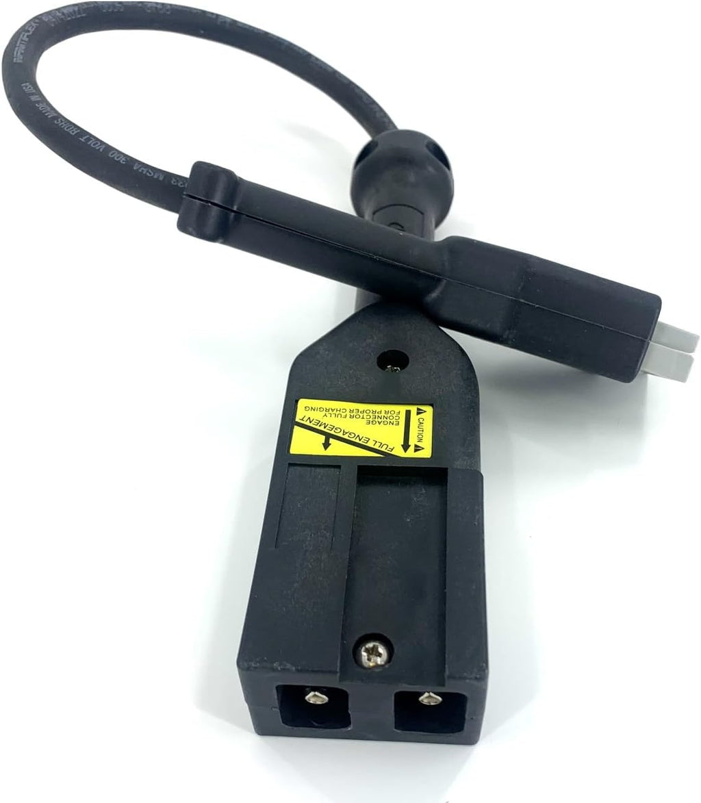 48 Volt Charger with Powerwise TXT Notched Connector for EZGO Golf Carts Replaces Lester Charger Model 20330 (JAC1548H-EZGO-TXT)