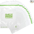 Reusable Storage Bags for Food by Smelly Proof Bags - MADE IN USA, Easy Clean, Dishwasher-Safe, BPA FREE, NO PEVA, XXL 3-mil 2-Gallon Thick Bags, Extra Large Clear FLAT 12" x 16" 15-Pack