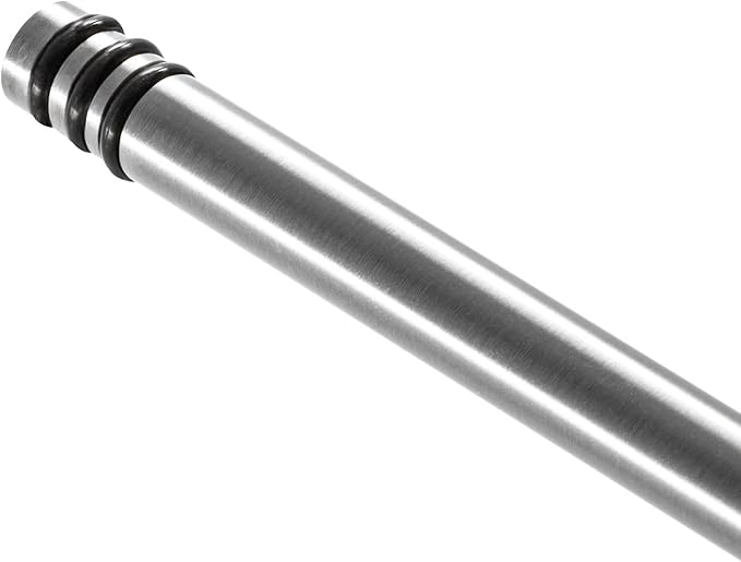 Non Air Gap RO Drinking Water Filtration System Water Dispenser Spout (Brushed Nickel) Euro Style with Drinking Water Faucet Wrench. NSF Certified.