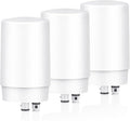 Faucet Water Filter Replacement for Brita®Faucet Filter，Brita® FR-200, FF-100 Replacement Filter-3 piece,white。 (FL-7027)