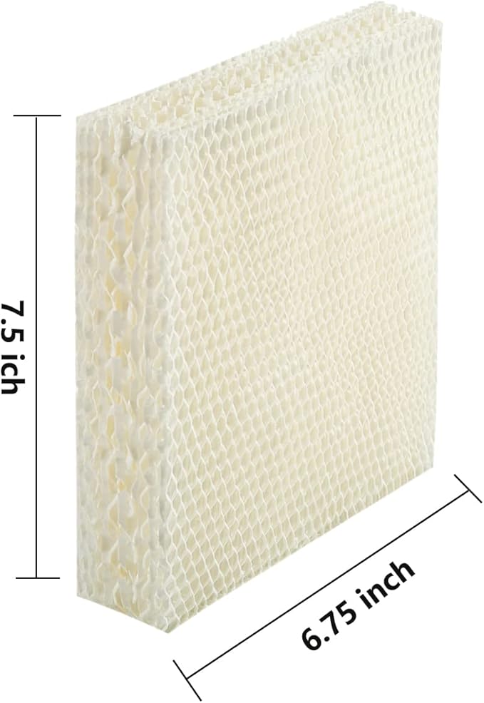 Humidifier Wicking Filter Replacement for Honeywell HEV615 and HEV620, Compatible with Part # HFT600 (8 Pack)
