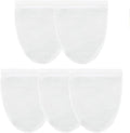 Nut Milk Bag Strainer, Strainers Fine Mesh Bags, Reusable Cheese Cloth Bag for Straining for Filter Juices, NutMilk, Cheese, Honey, Butter, (S-Size*5/ Excluding Bracket)