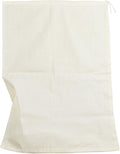Reusable Cotton Muslin Straining Bag Fine Mesh Food Strainer Filter Bags for Nut Milk, Juice, Tea, Cheesecloth, Yogurt, Home Brewing, Hop Bags (21.65" x 15.75")
