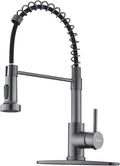 WEWE Black Stainless Kitchen Faucet, Faucet by WEWE