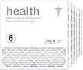AIRX WICKED CLEAN AIR. 24x24x1 Air Filter MERV 13 Pleated HVAC AC Furnace Air Filter, Health 6-Pack, Made in the USA…