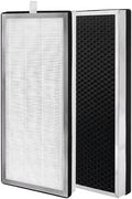 Replacement Parts 3 in 1 Ture Hepa Filter Compatible with Medify MA-40 Series Air Purifier Composite Filtration 2-Pack