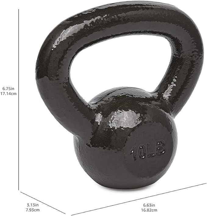 Amazon Basics Cast Iron Kettlebell-FlexoryFit