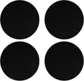 HQRP 4-Pack Cat Litter Box Replacement Carbon Filters Compatible with Petmate Booda Dome Covered Litter Box, Activated Carbon Charcoal Filters