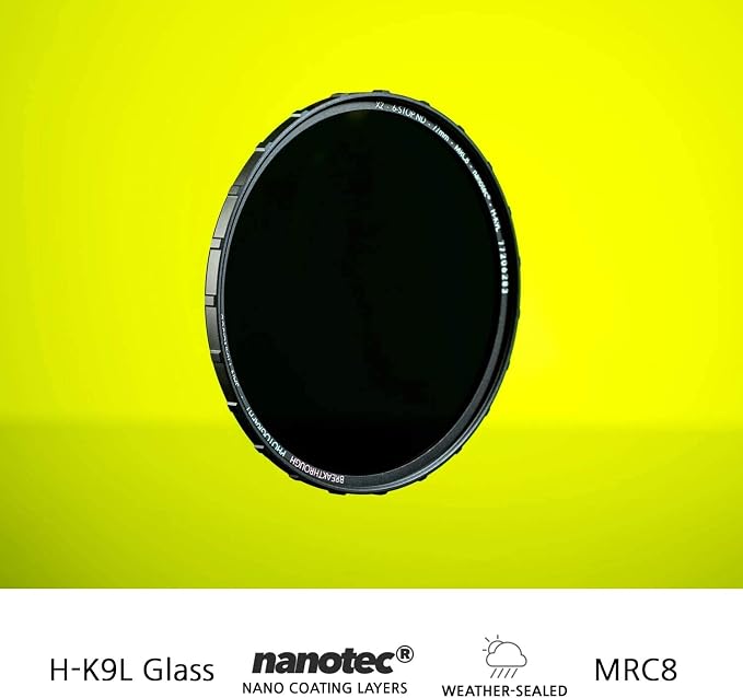Breakthrough Photography 82mm X2 6-Stop Fixed ND Filter - Image 3