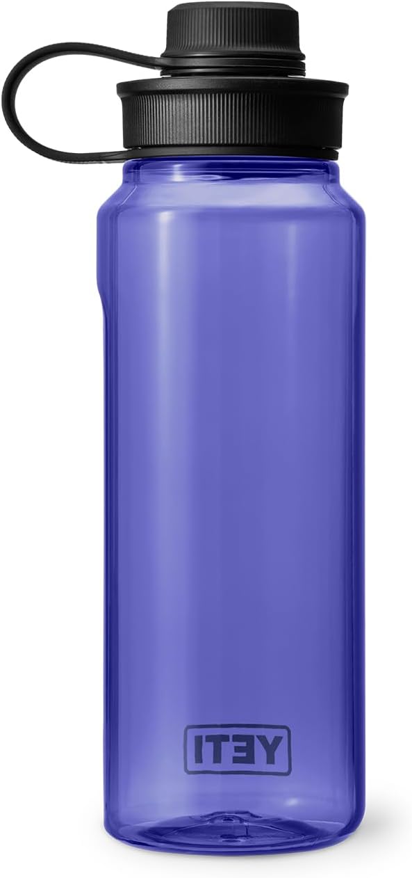 YETI Yonder Water Bottle with Yonder Tether Cap, Lightweight, Leakproof and BPA-Free