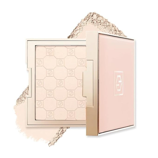 Jouer Soft Focus Hydrate & Setting - Pressed Powder with Matte Finish - Blurring Powder for Fine Lines and Pores - Set Face Makeup Foundation or Concealer - Translucent-FlexoryFit