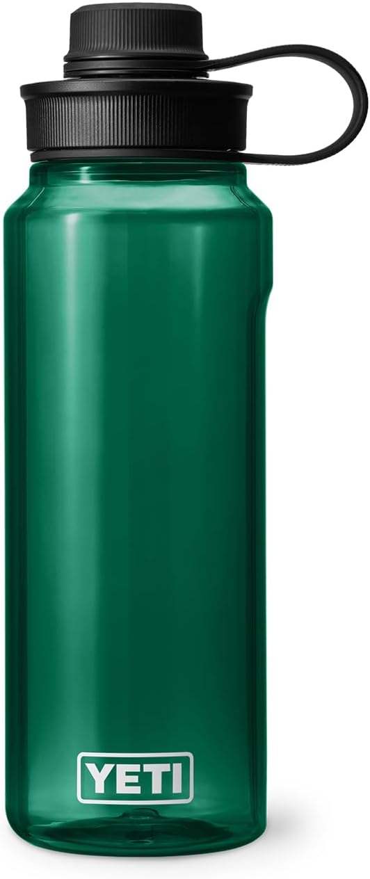 YETI Yonder Water Bottle with Yonder Tether Cap, Lightweight, Leakproof and BPA-Free