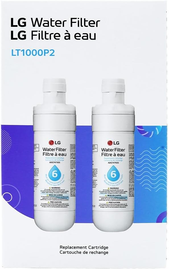 LG LT1000P2 6-Month / 200 Gallon Refrigerator Replacement Water Filter - Image 2