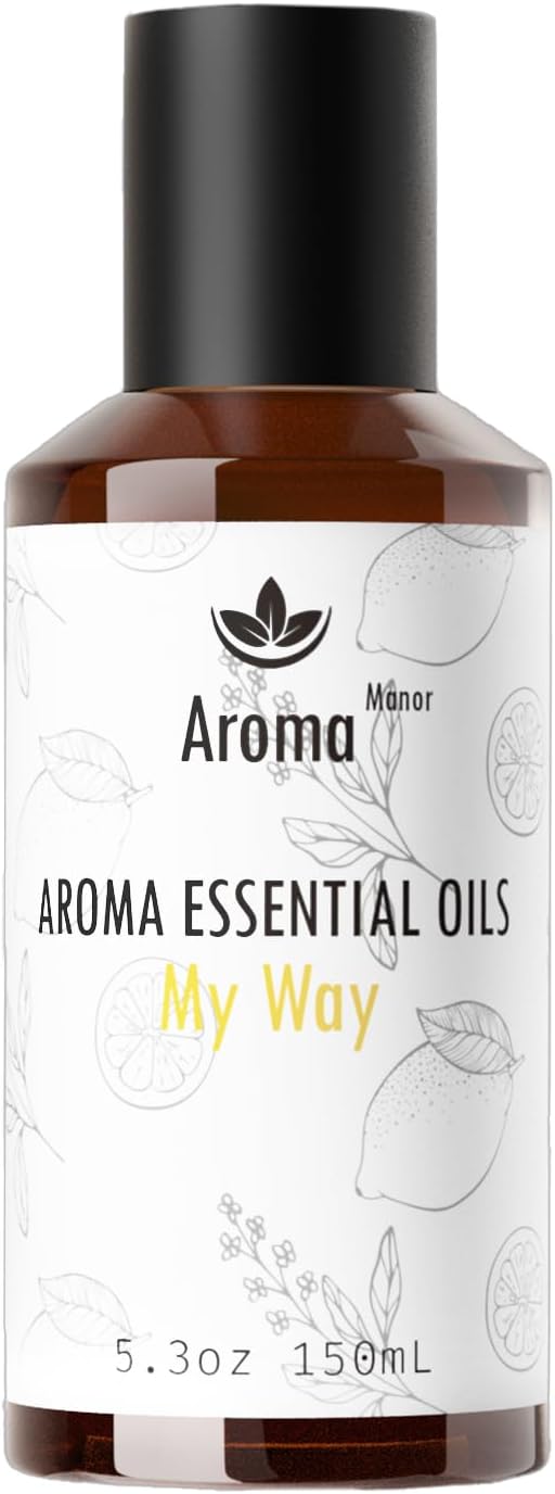 Hotel Scent Essential Oil - My Way - Luxury Hotel Inspired The 1 Hotel South Beach, Home Aromatherapy Diffuser Oil - Lemon, Bergamot - for Diffuser, Humidifier, Ultrasonic, Reed - 150ML