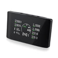 16 in 1 Air Quality Monitor Indoor 9 AQI Detector& 7 AQI Alerts with Portable Sensors for HCHO, TVOC, CO2, PM2.5, PM10, Temperature & Humidity, Formaldehyde,CO2 Detector,Suitable for Home,Black