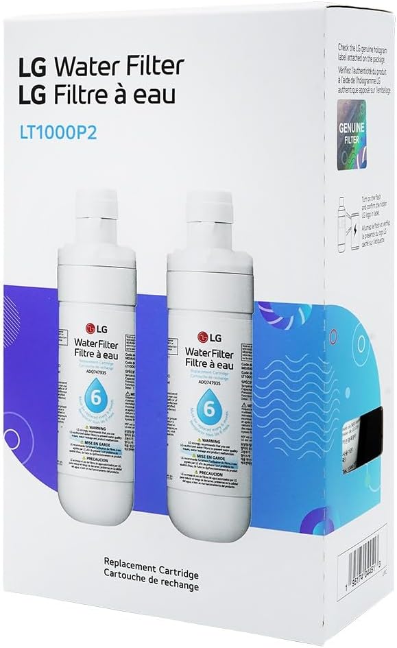 LG LT1000P2 6-Month / 200 Gallon Refrigerator Replacement Water Filter - Image 5