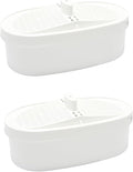WD-PF-01A Plus Replacement Filters for All Waterdrop Pitcher and Dispenser Filtration Systems, Reduces PFAS, PFOA/PFOS, Chlorine, Last Up to 3 Months or 200 Gallons, 2 Pack