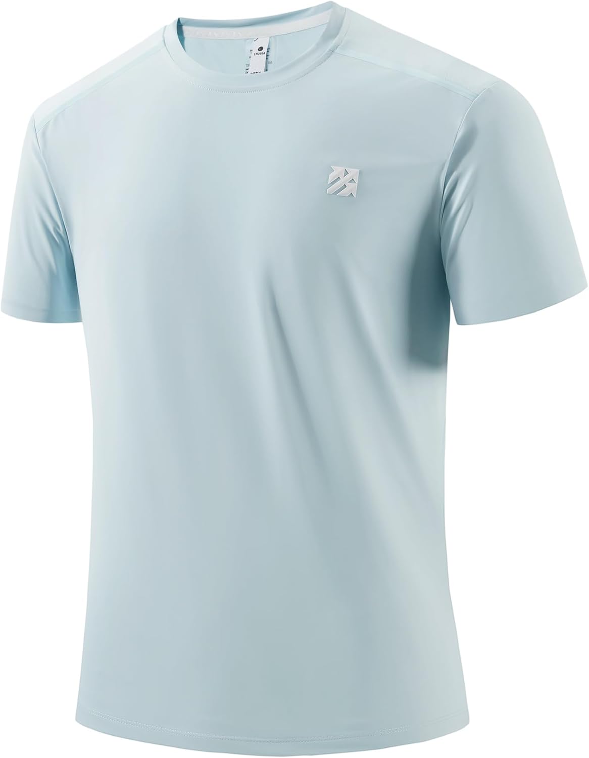 Mens Seamless Workout T-Shirts Lightweight Moisture Wicking Running Hiking Camping Tennis Pickleball Shirts for Men