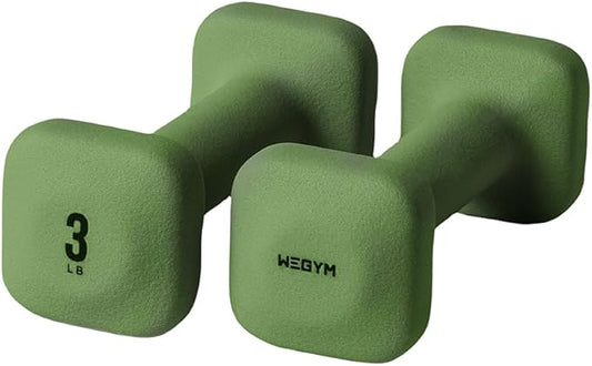 SafeGrip Dumbbells, Anti-Slip, Anti-Roll, Thick Handles, Free Weights, Square Dumbbells for Secure Workouts at Home, Weightlifting, and Personal Training-FlexoryFit