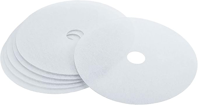 MECCANIXITY Universal Cloth Dryer Exhaust Filter, Cotton 240x35mm White for Clothes Dryer Filter Replacement Pack of 6