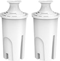 NSF Certified Pitcher Water Filter, Replacement for Brita® Filters, Pitchers, Dispensers, Brita® Classic OB03, Mavea® 107007, 35557, and More (Pack of 2)