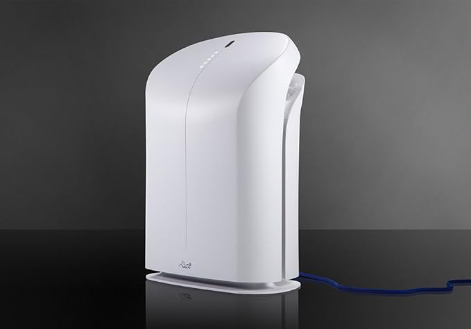Rabbit Air, BioGS 2.0 Air Purifiers for Home Large Room, Ultra Quiet HEPA Air Purifier, Activated Carbon Filter Air Purifier for Mold, Dust, Smoke & Pet Allergies - Odor Eliminator - (SPA-550A White)