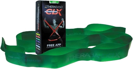 THERABAND CLX Resistance Band with Loops-FlexoryFit
