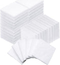 Square Humidifier Essential Oil Pads Unscented Replacement Aroma Diffuser Pads White for Simply Diffusers Humidifier Accessories for Car Room Air (100 Pieces)