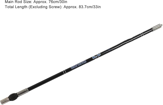 Topyond 30in Archery Bow Stabilizer, Carbon Fiber Stabilizer for Compound Bow, Vibration and Noise Absorption Damping Shock Absorber for Enhanced Balance in Outdoor Competitions