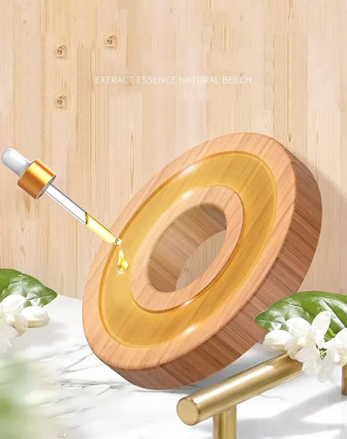 Solar Energy Powered Car Air Freshener with 3 Essential Oil, Rotating Aromatherapy Car Diffuser Perfume Scent Fragrance Air Purifier for Home Office Car Decorations Personalized Gifts for Men Women